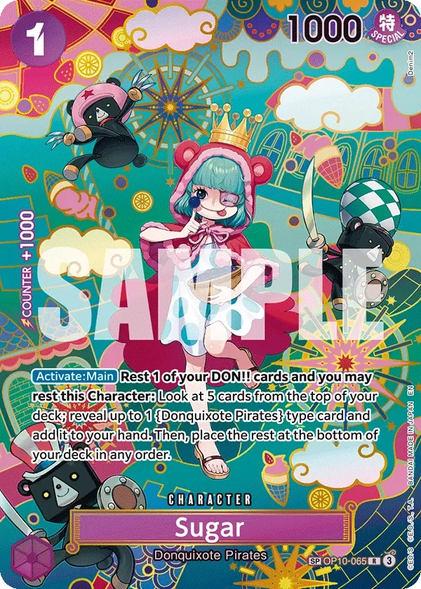Sugar 「OP10-065」 — The Azure Sea's Seven「EN」