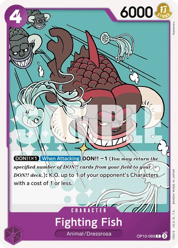 Fighting Fish 「OP10-069」「EN」