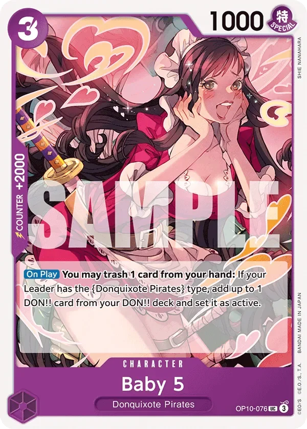 Baby 5 「OP10-076」「EN」
