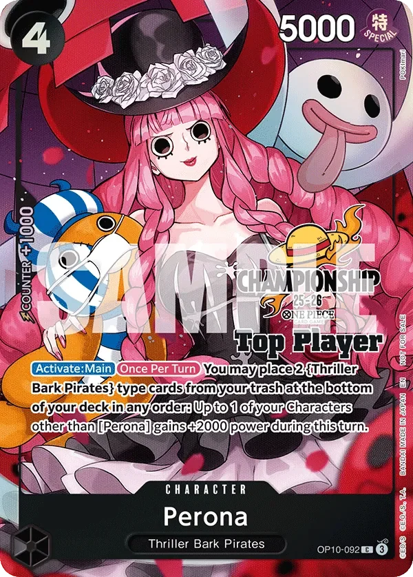 Perona 「OP10-092」 — CS 25–26 Top Player Pack aa「EN」