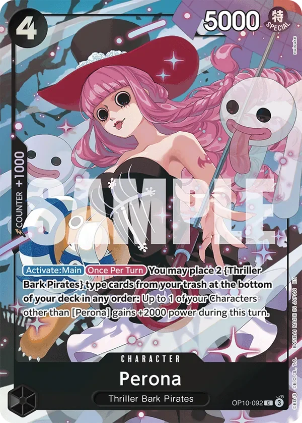Perona 「OP10-092」 — Premium Card Collection -Best Selection Vol.4- aa「EN」