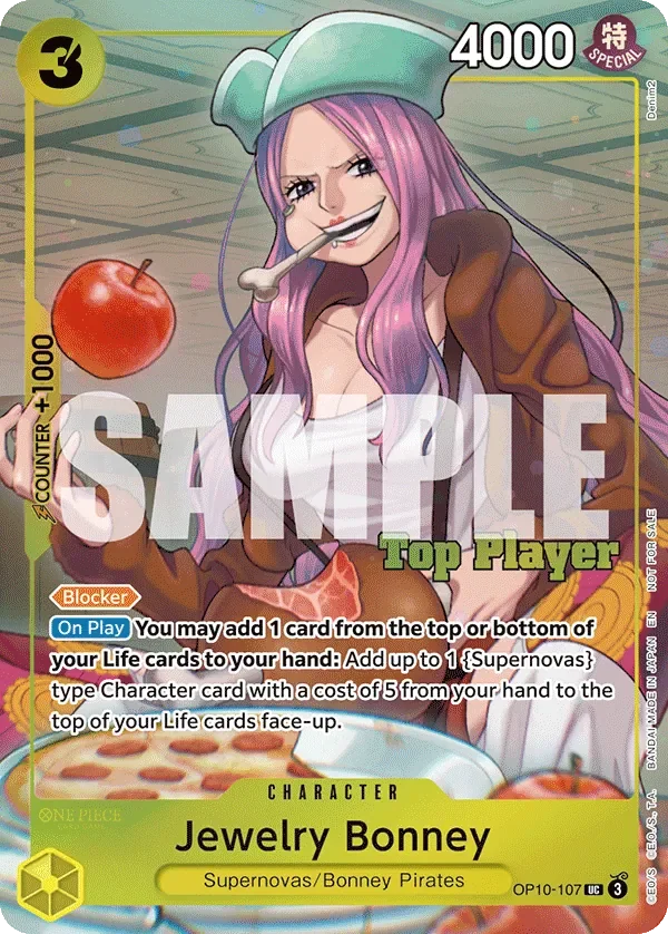 Jewelry Bonney 「OP10-107」 — CS 25–26 Top Player Pack Vol.2 aa「EN」