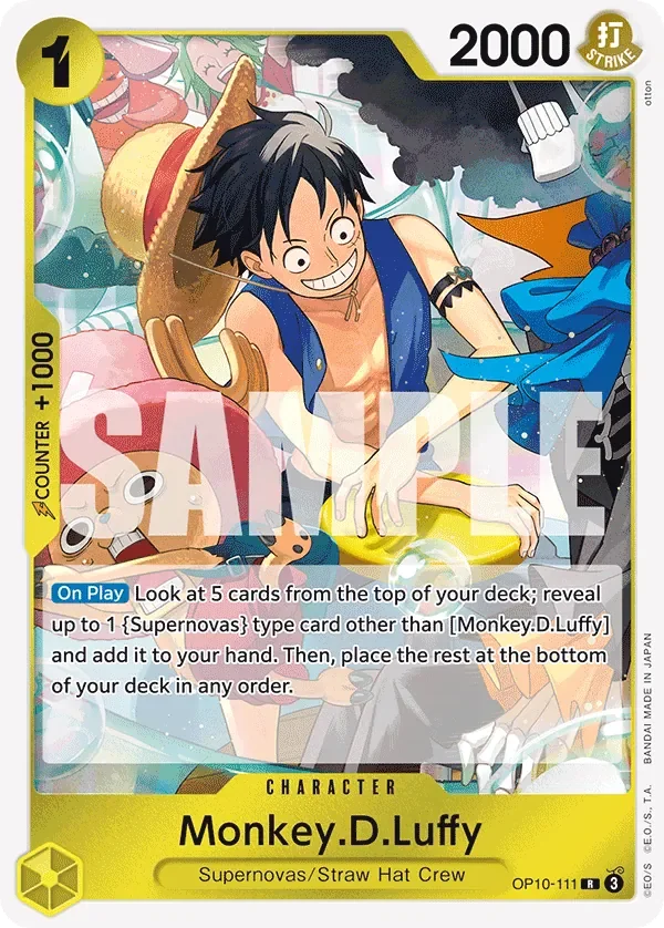 Monkey.D.Luffy 「OP10-111」「EN」