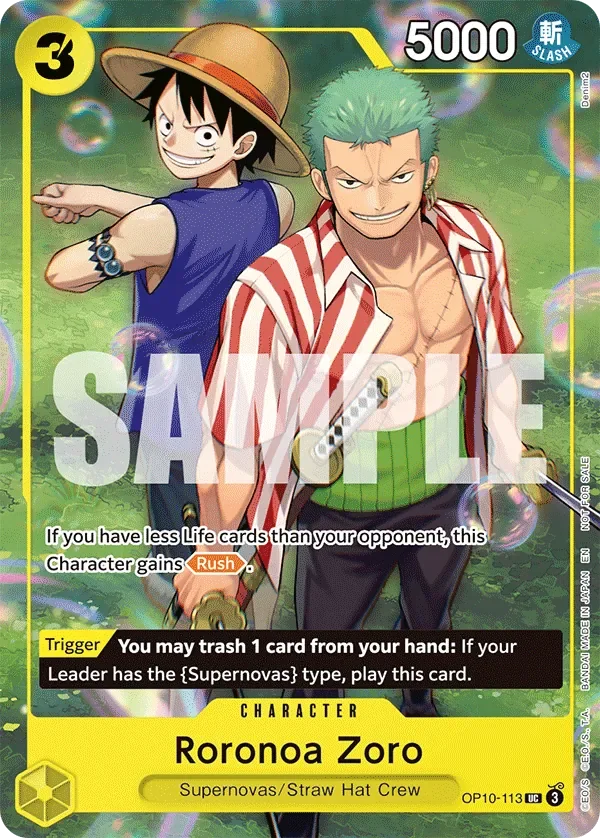 Roronoa Zoro 「OP10-113」 — Misc. Promos「EN」