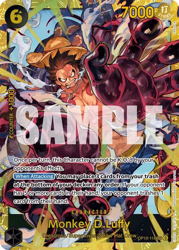 Monkey.D.Luffy 「OP10-118」「EN」