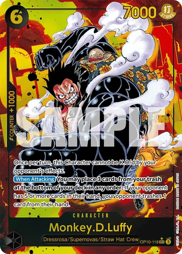 Monkey.D.Luffy 「OP10-118」 — Royal Blood aa「EN」