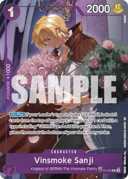 Vinsmoke Sanji 「OP10-063」 — Legacy of the Master aa「EN」