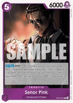 Senor Pink 「OP10-067」「EN」