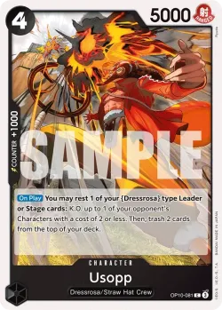 Usopp 「OP10-081」「EN」
