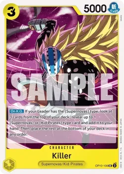 Killer 「OP10-106」「EN」
