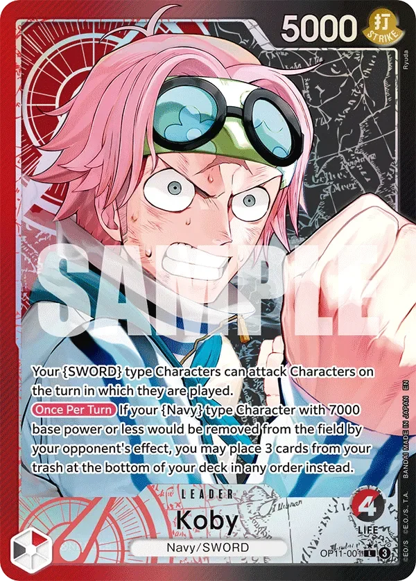 Koby 「OP11-001」 — A Fist of Divine Speed aa「EN」