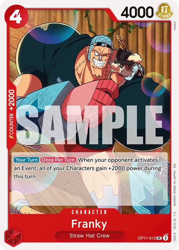 Franky 「OP11-012」「EN」