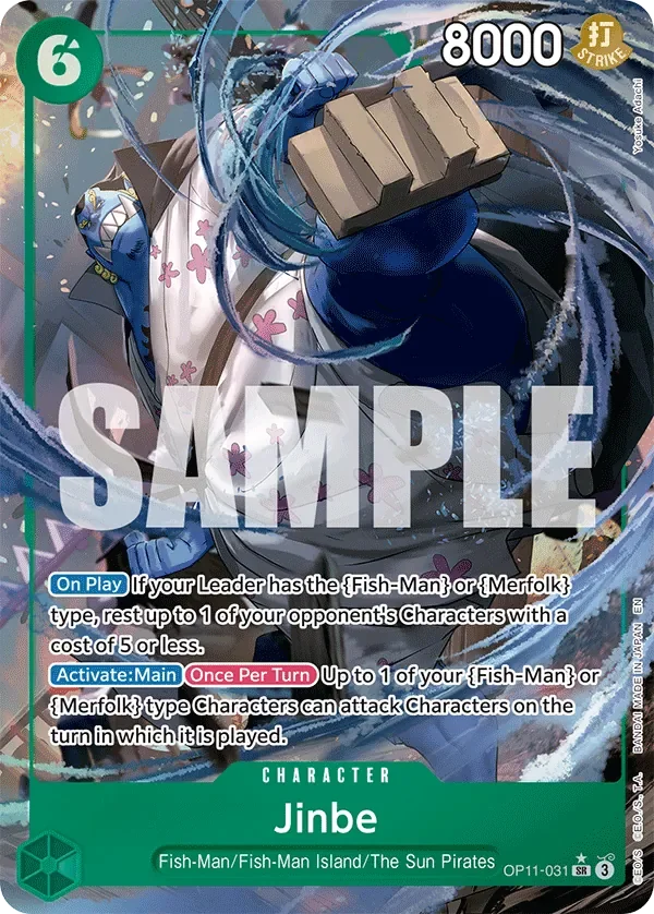 Jinbe 「OP11-031」 — A Fist of Divine Speed aa「EN」