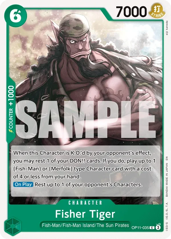 Fisher Tiger 「OP11-035」「EN」
