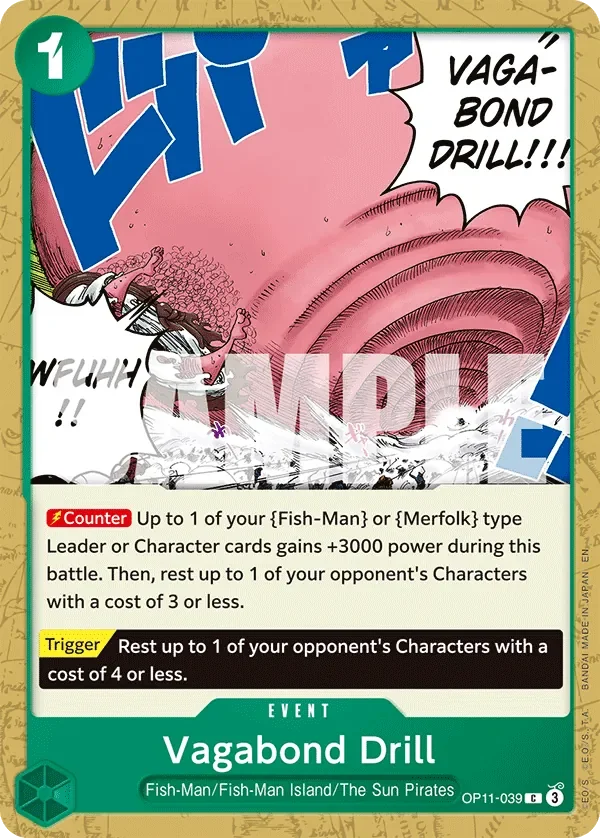 Vagabond Drill 「OP11-039」「EN」