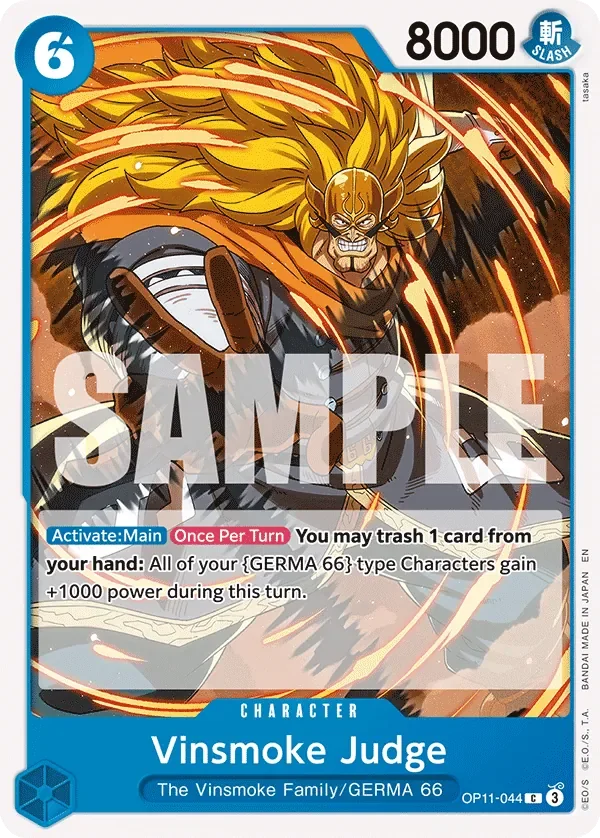 Vinsmoke Judge 「OP11-044」「EN」