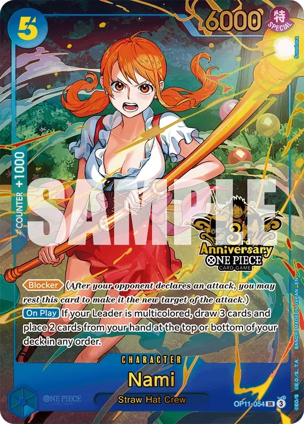Nami 「OP11-054」 — Japanese 3rd Anniversary Set aa「EN」
