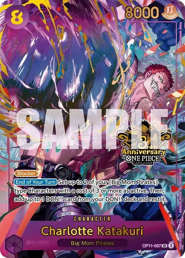 Charlotte Katakuri 「OP11-067」 — Japanese 3rd Anniversary Set aa「EN」