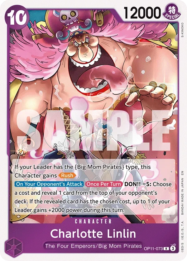 Charlotte Linlin 「OP11-073」 — Premium Card Collection -6 assort vol.1- aa「EN」