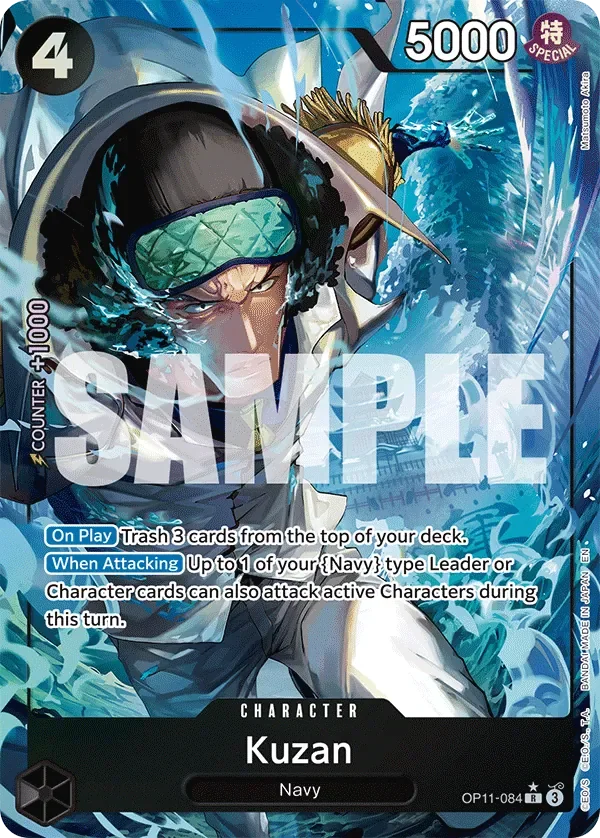 Kuzan 「OP11-084」 — A Fist of Divine Speed aa「EN」