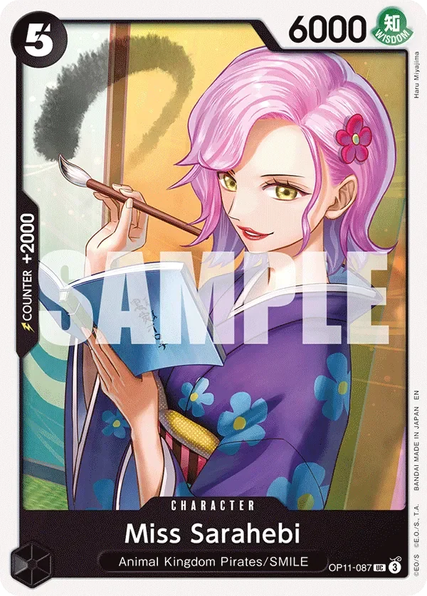 Miss Sarahebi 「OP11-087」「EN」