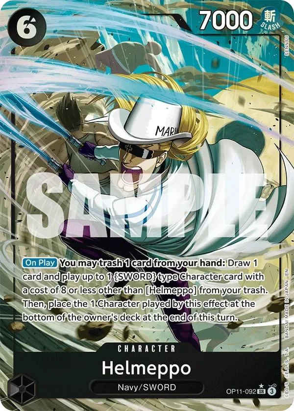Helmeppo 「OP11-092」 — A Fist of Divine Speed aa「EN」