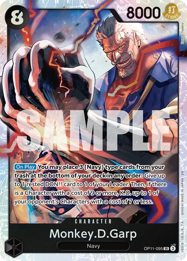 Monkey.D.Garp 「OP11-095」「EN」
