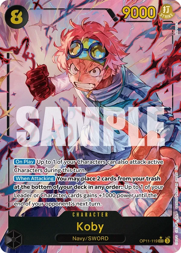 Koby 「OP11-119」 — A Fist of Divine Speed aa「EN」