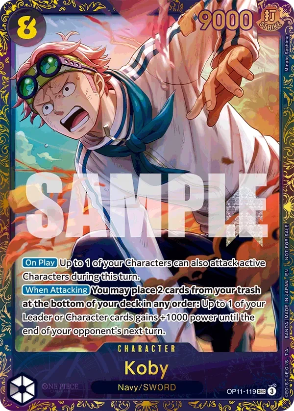 Koby 「OP11-119」 — Prize Cards aa「EN」