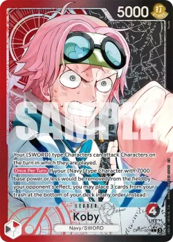 Koby 「OP11-001」 — A Fist of Divine Speed aa「EN」