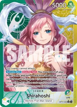 Shirahoshi 「OP11-022」 — A Fist of Divine Speed aa「EN」