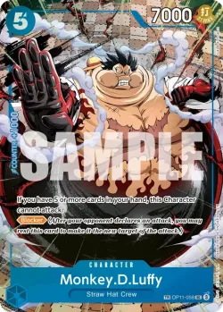 Monkey.D.Luffy 「OP11-058」 — Carrying on His Will aa「EN」
