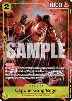Capone"Gang"Bege 「OP11-101」 — A Fist of Divine Speed aa「EN」
