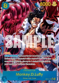 Monkey.D.Luffy 「OP11-118」 — A Fist of Divine Speed aa「EN」