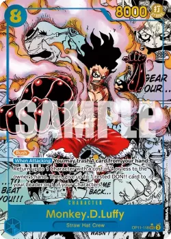 Monkey.D.Luffy 「OP11-118」 — A Fist of Divine Speed manga「EN」