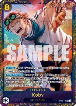 Koby 「OP11-119」 — Prize Cards aa「EN」