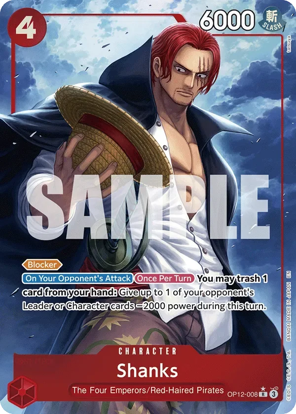 Shanks 「OP12-008」 — Legacy of the Master aa「EN」