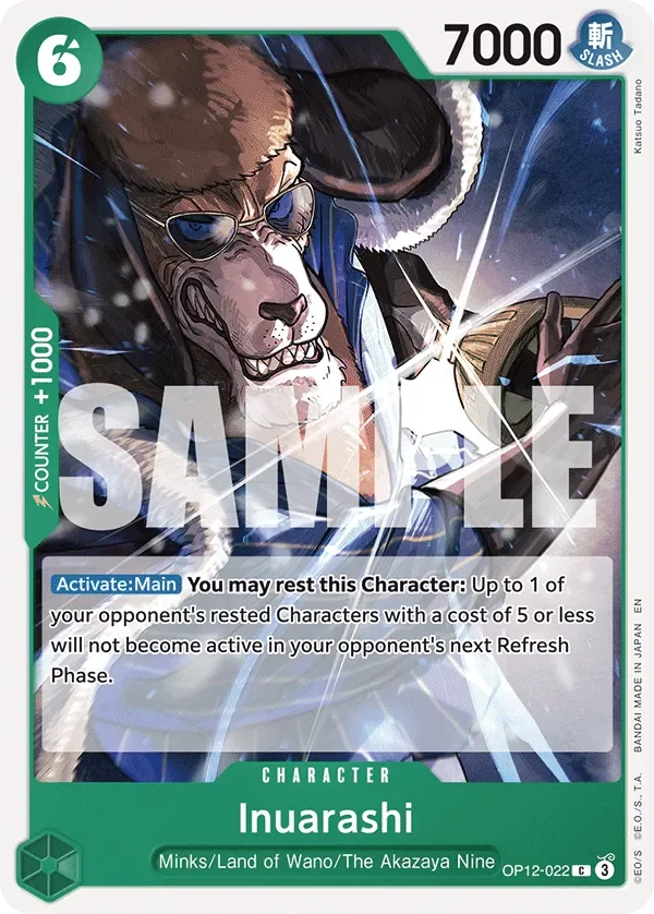 Inuarashi 「OP12-022」「EN」