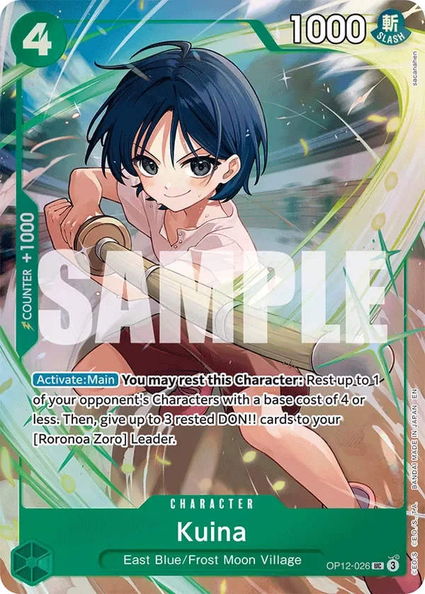 Kuina 「OP12-026」 — Premium Card Collection -Best Selection Vol.5- aa「EN」