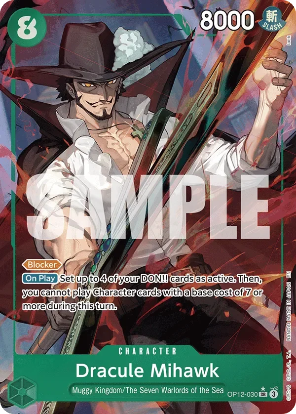 Dracule Mihawk 「OP12-030」 — Legacy of the Master aa「EN」