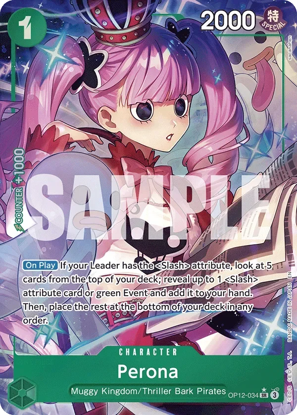 Perona 「OP12-034」 — Legacy of the Master aa「EN」