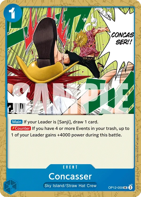 Concasser 「OP12-059」「EN」
