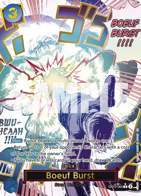 Boeuf Burst 「OP12-060」 — Legacy of the Master aa「EN」