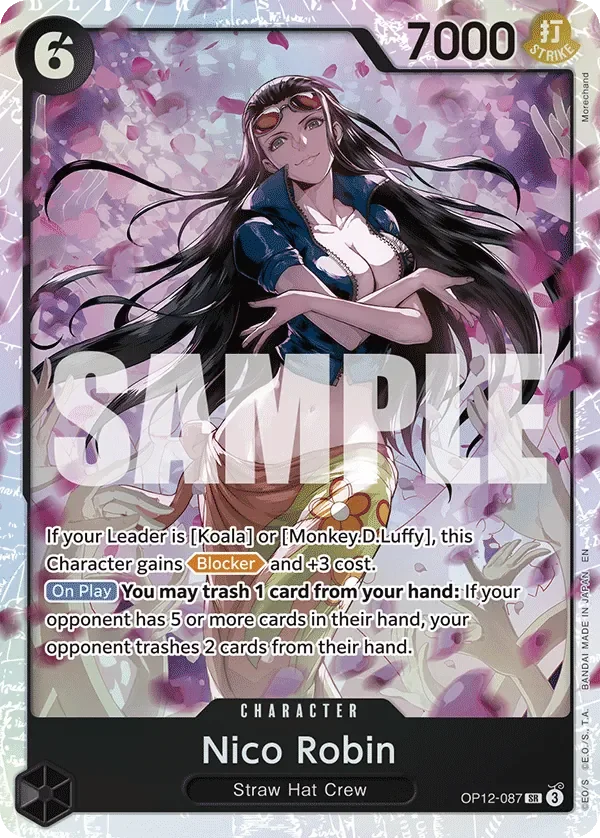 Nico Robin 「OP12-087」「EN」
