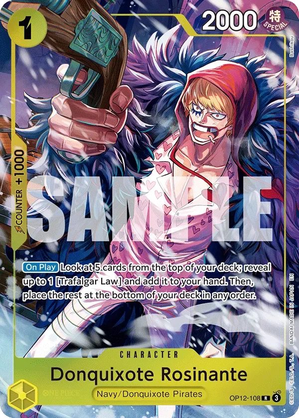 Donquixote Rosinante 「OP12-108」 — Misc. Promos aa「EN」