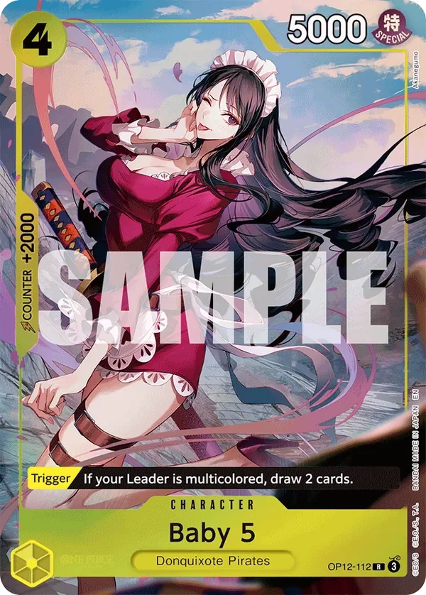 Baby 5 「OP12-112」 — Premium Card Collection -Best Selection Vol.5- aa「EN」