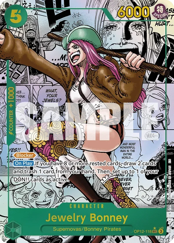 Jewelry Bonney 「OP12-118」 — Legacy of the Master manga「EN」