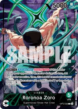 Roronoa Zoro 「OP12-020」 — Misc. Promos aa「EN」
