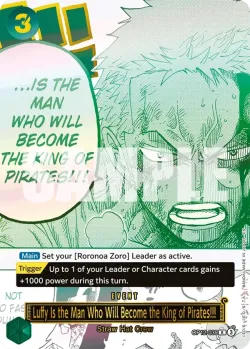 Luffy Is the Man Who Will Become the King of Pirates!!! 「OP12-039」 — Japanese 3rd Anniversary Set aa「EN」