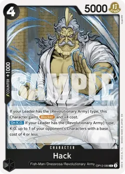 Hack 「OP12-089」「EN」